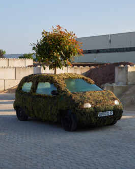  BarneLAB Beteiligungswerkstatt Wunstorf zukunftsfähige Mobilität Barnestraße Verkehrswende Anwohner Vorbote der Mobilitätswende Kunst Kunstinstallation Autos